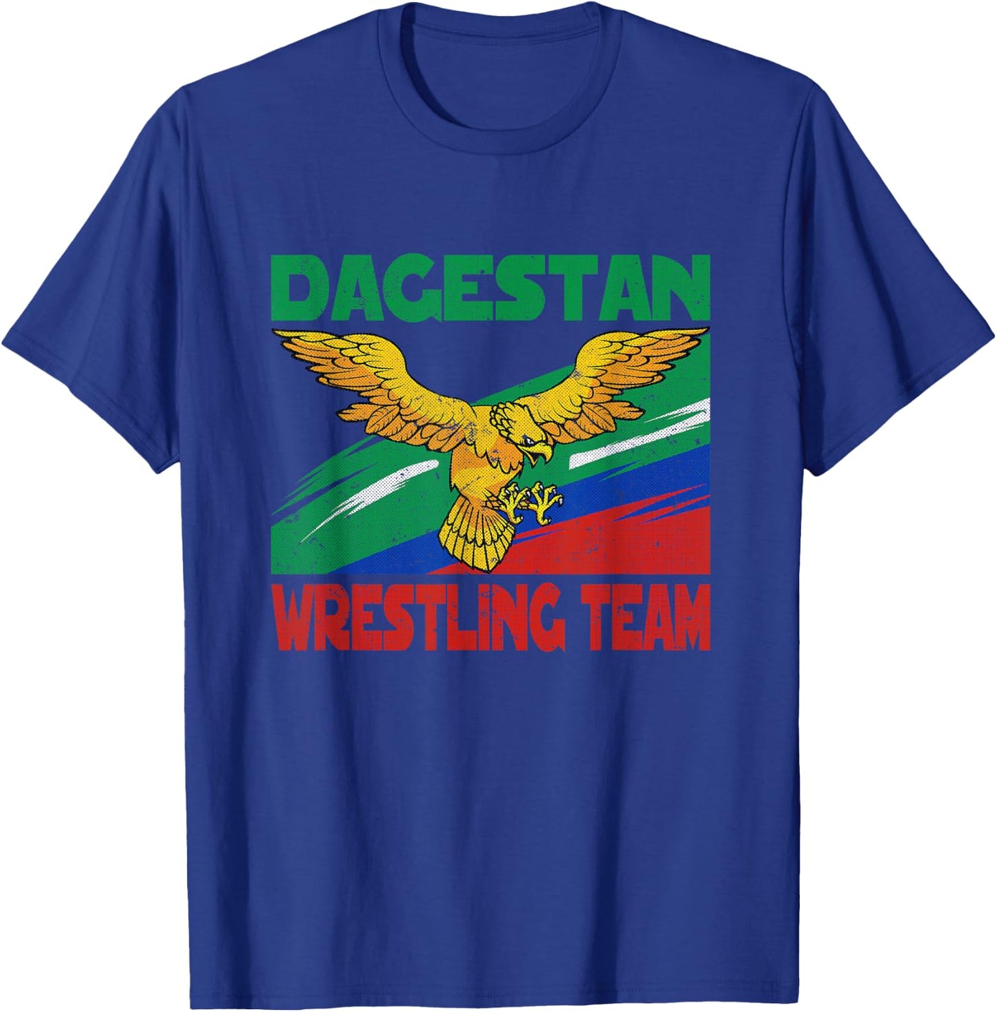 Dagestan Wrestling Team. Caucasus Fighter for Wrestlers T-Shirt - T-Shirt | Royal