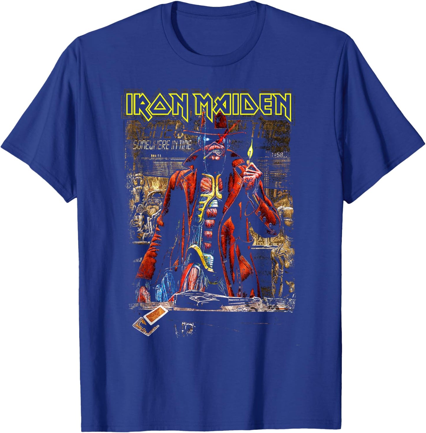 Iron Maiden - Stranger Sepia T-Shirt - T-Shirt | Royal