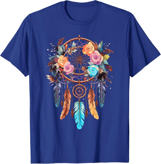 Boho Dream Catcher T-Shirt - T-Shirt | Royal