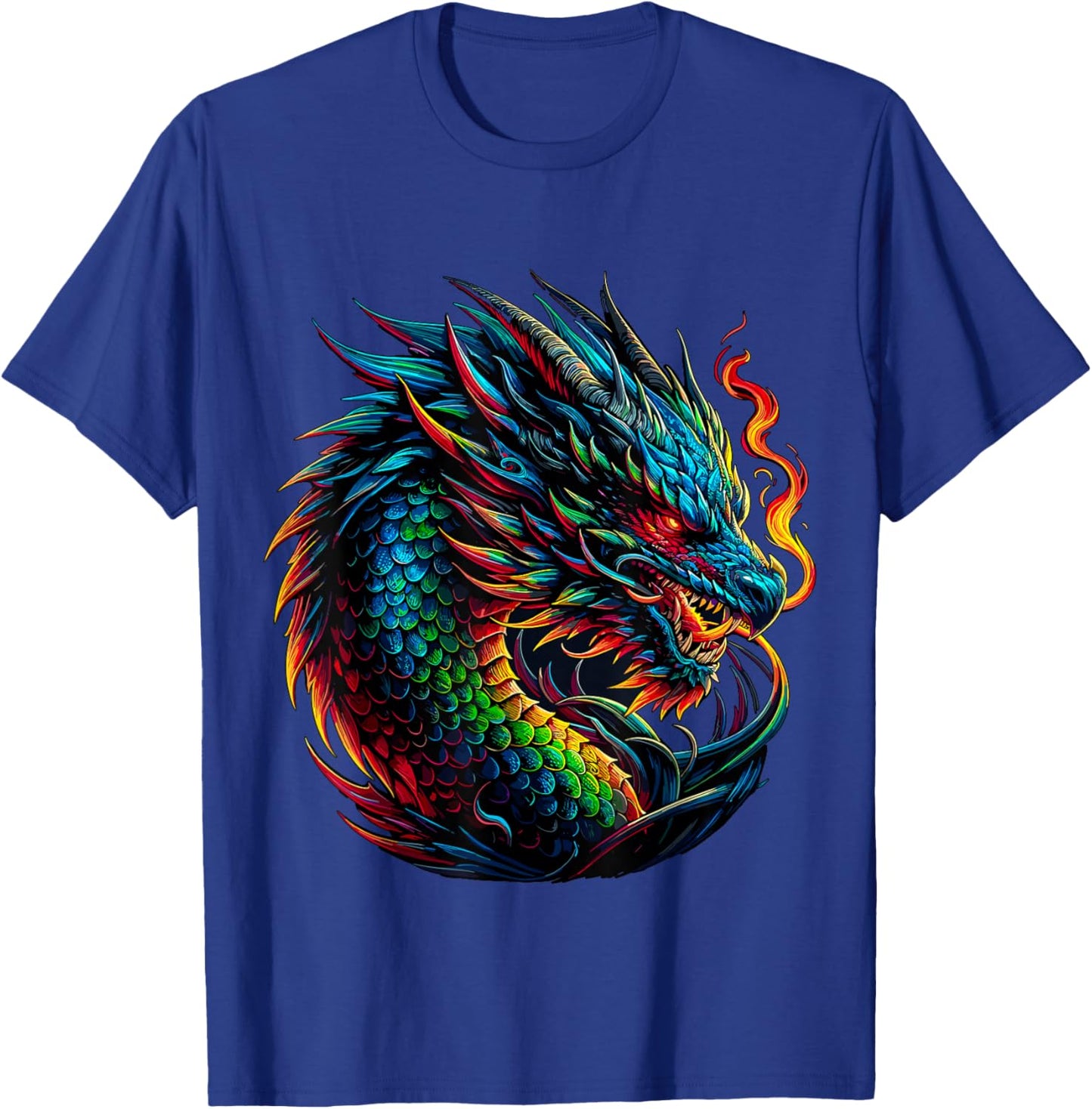 Fantasy Dragon T-Shirt - T-Shirt | Royal
