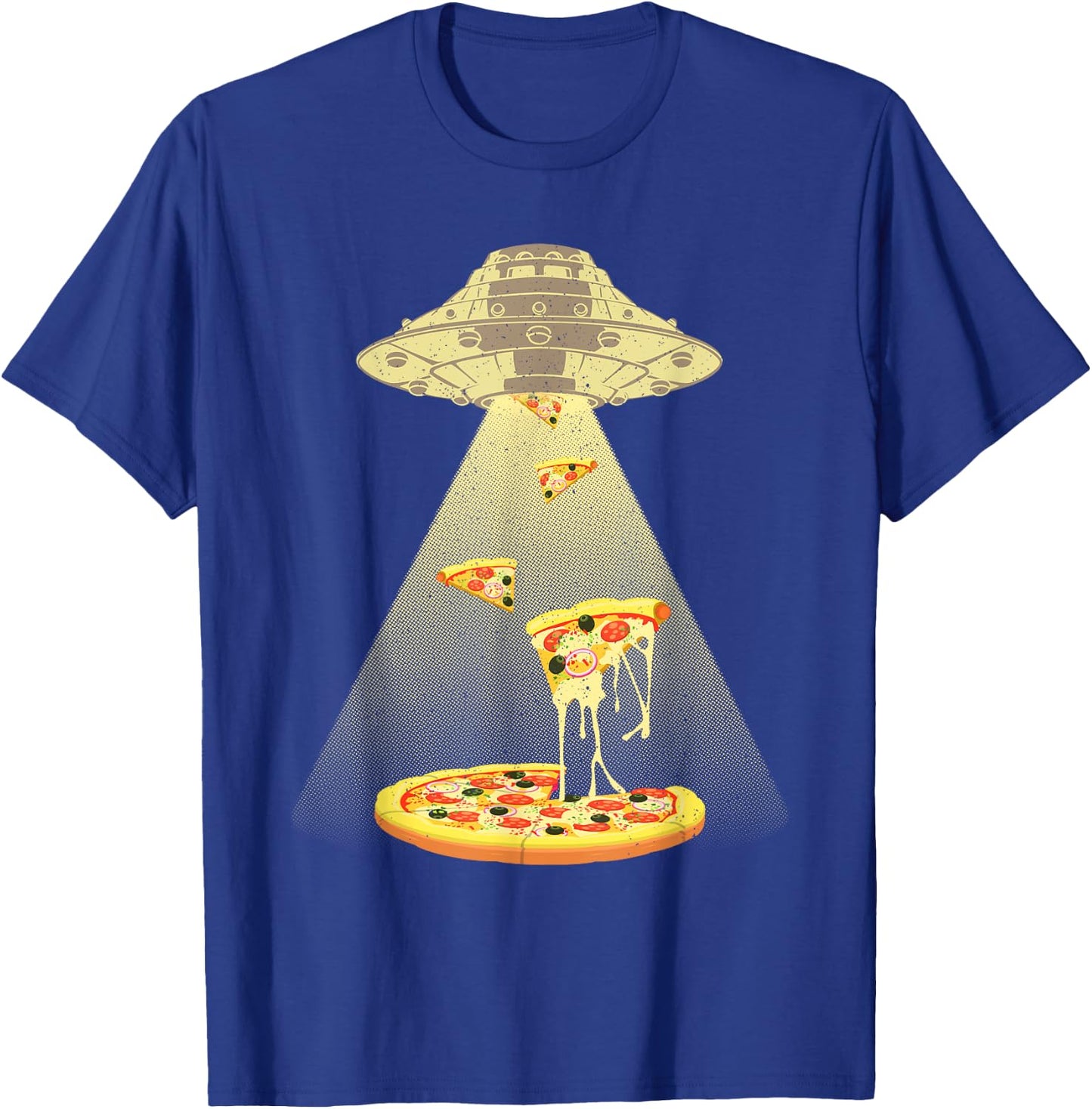 Cool Pizza Art Women Kids Italian Food Pizza Lover T-Shirt - T-Shirt | Royal