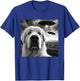 Great Pyrenees Funny Graphic Selfie with UFOs Weird Aliens T-Shirt - T-Shirt | Royal