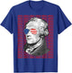 Alexander Hamilton America! Patriotic USA 4th of July T-Shirt - T-Shirt | Royal