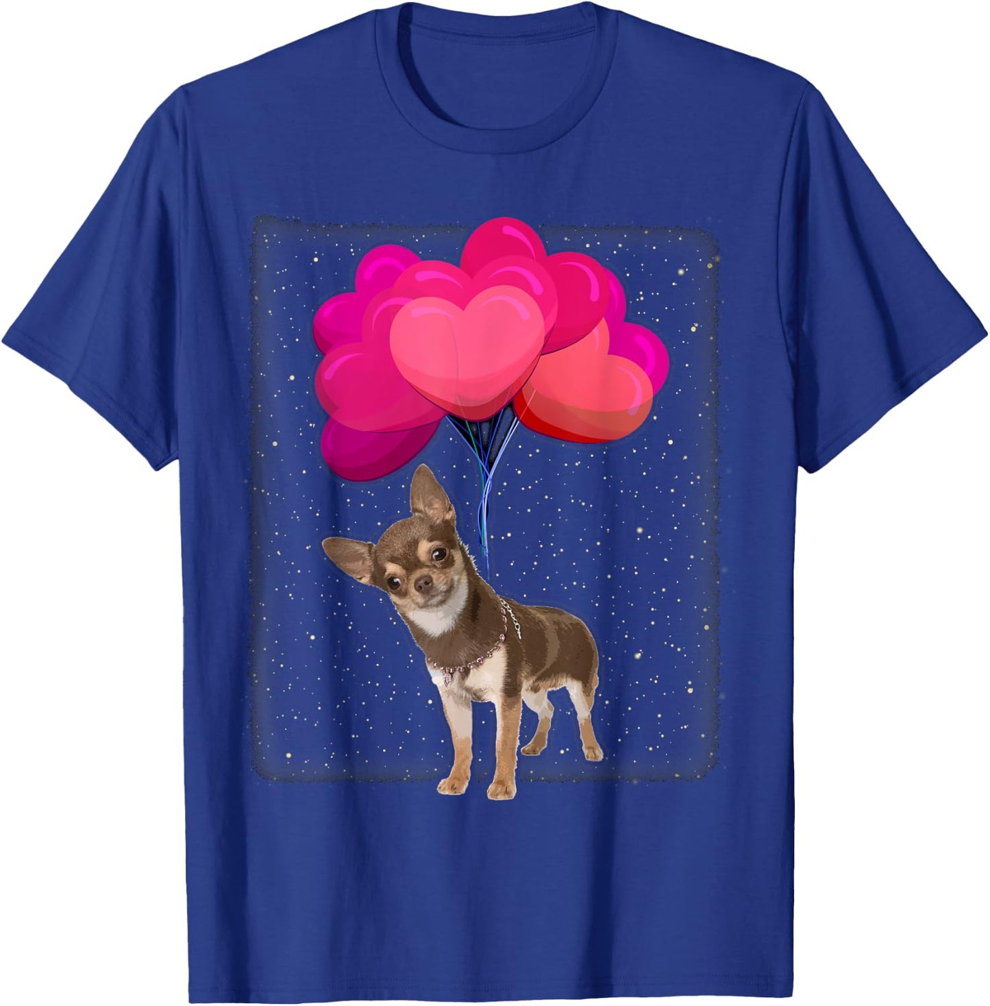 Dog Love Women Girls Kids Chihuahua T-Shirt - T-Shirt | Royal