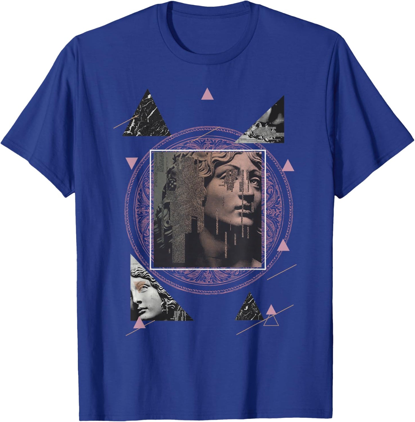 Vaporwave Aesthetic Retro Clothing 80s 90s Greek Statue Art T-Shirt - T-Shirt | Royal