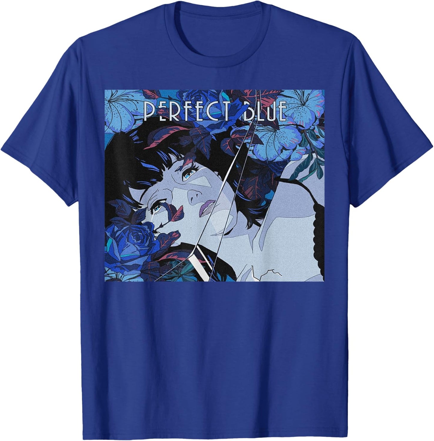 Japanese Anime Girl Perfect Blue Small T-Shirt - T-Shirt | Royal