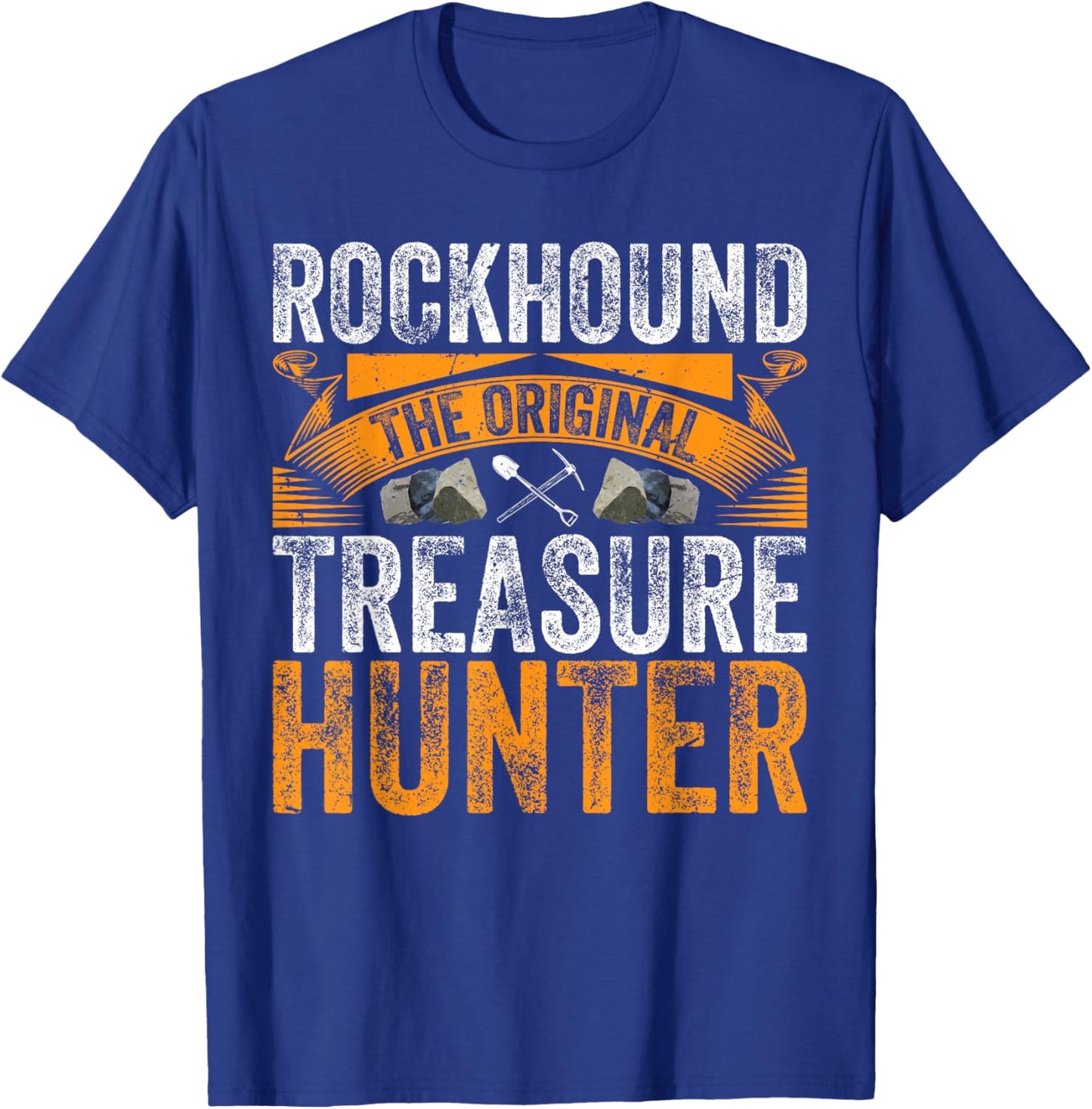Rockhound Treasure Hunter T-Shirt - T-Shirt | Royal