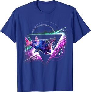 Aesthetic Galaxy Basking Shark T-Shirt - T-Shirt | Royal