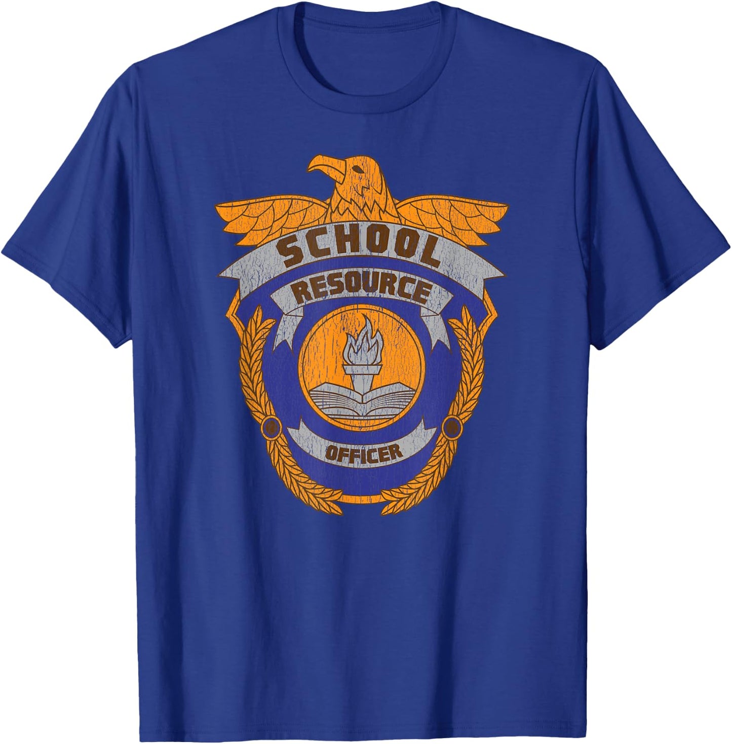 School Resource Officer Law Enforcement Safety Anti-Bullying T-Shirt - T-Shirt | Royal