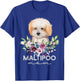 Maltipoo Shirt Dog Gifts Maltipoo Mom T-Shirt - T-Shirt | Royal