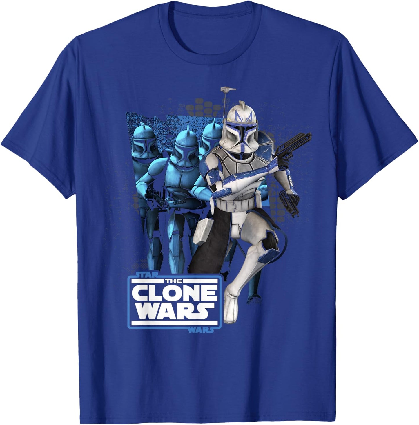 Star Wars: The Clone Wars Clone Captain Rex Mashup T-Shirt - T-Shirt | Royal