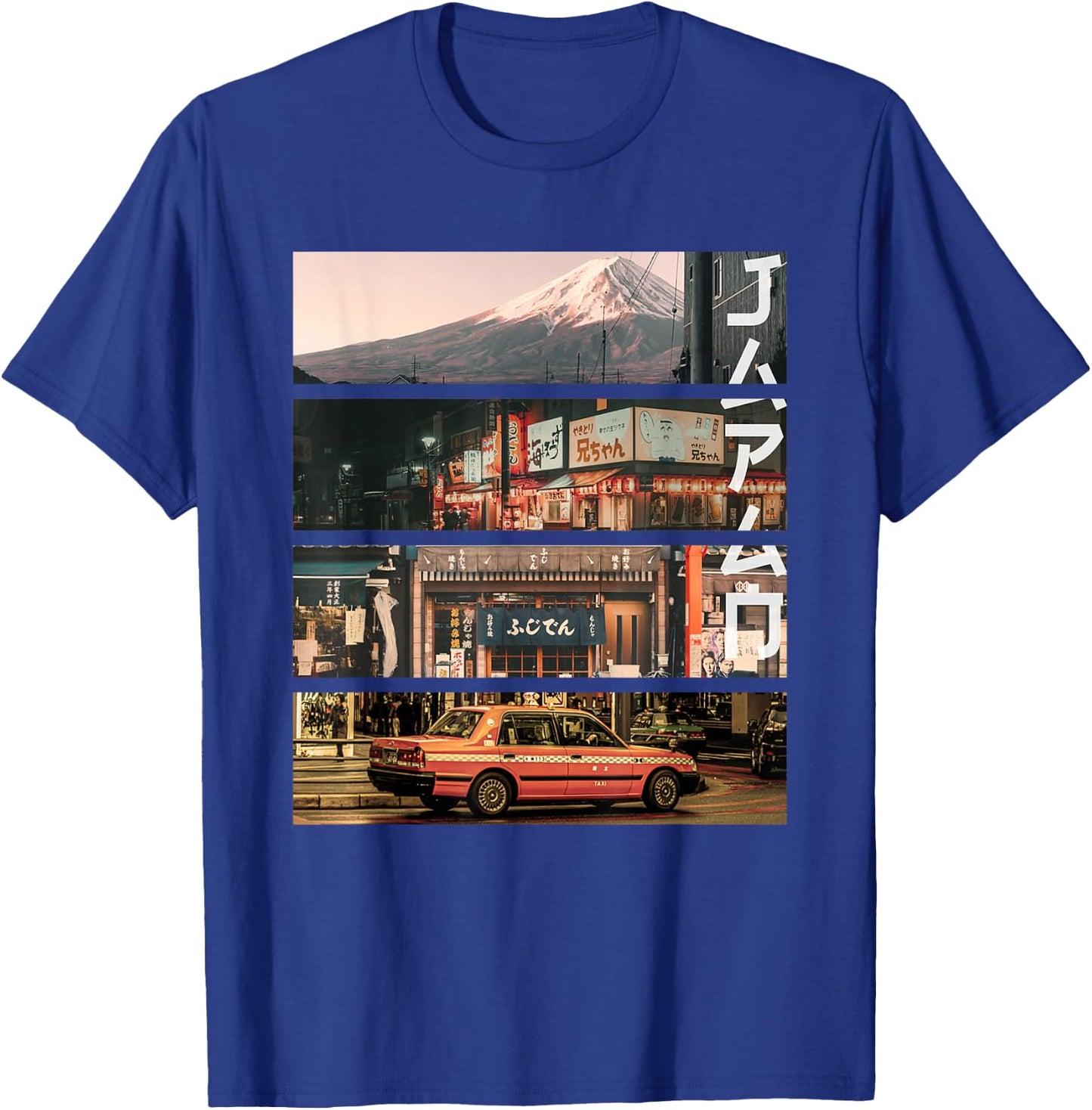 Aesthetic Style Vaporwave Japan 80s 90s Tokyo Osaka Street T-Shirt - T-Shirt | Royal