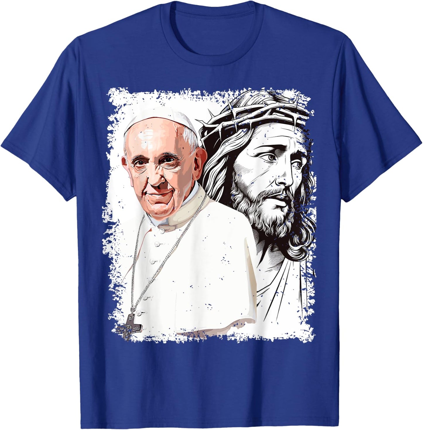 Pope Francis Jesus T-Shirt - T-Shirt | Royal