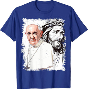 Pope Francis Jesus T-Shirt - T-Shirt | Royal