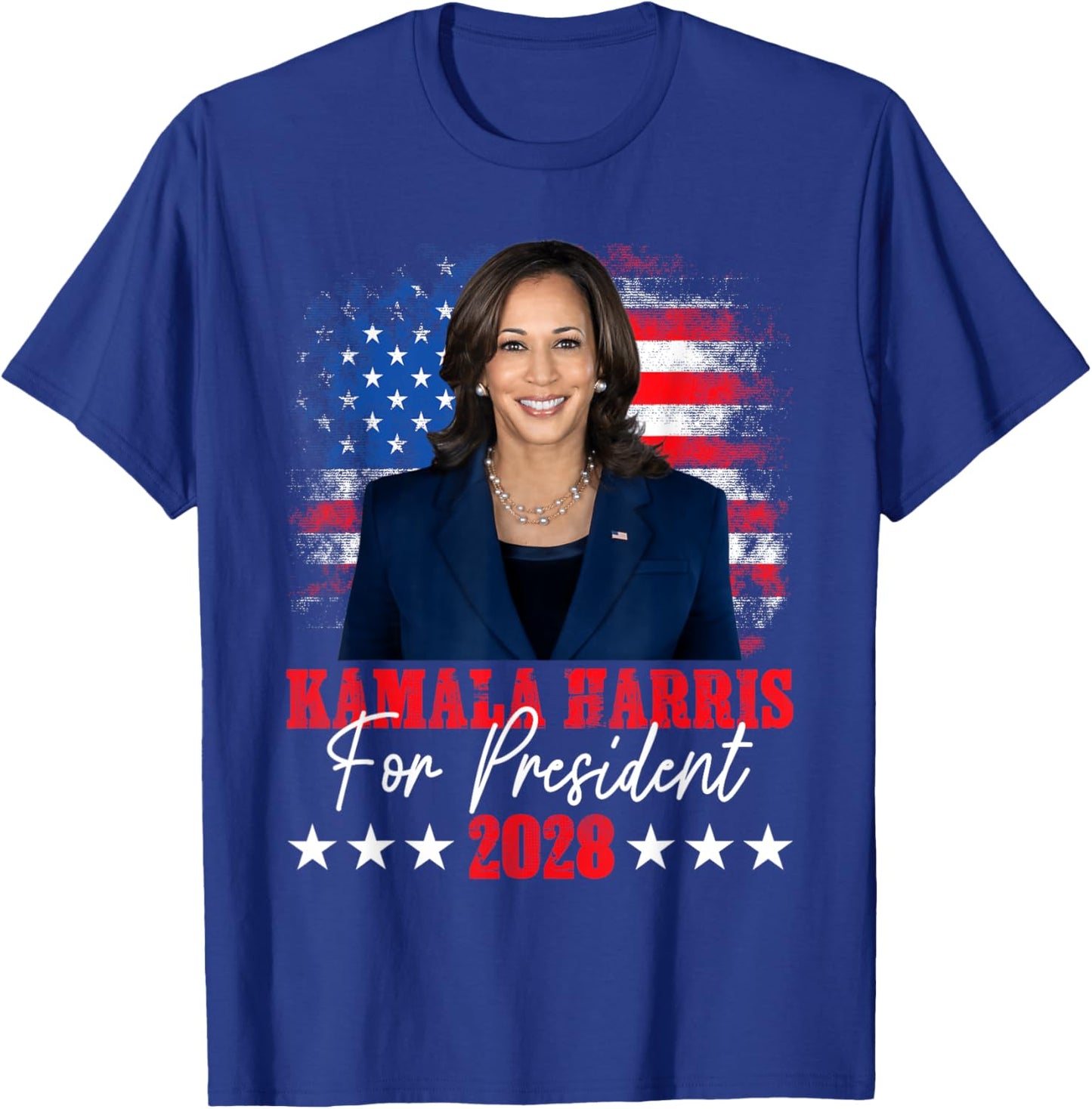 Harris 2028 Vote President Kamala Harris Election 2028 T-Shirt - T-Shirt | Royal