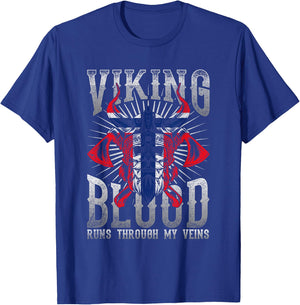 Viking Blood Norway T-Shirt - T-Shirt | Royal