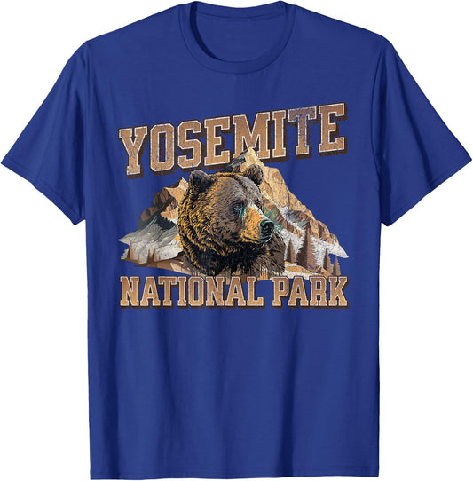 Yosemite National Park T-Shirt - T-Shirt | Royal