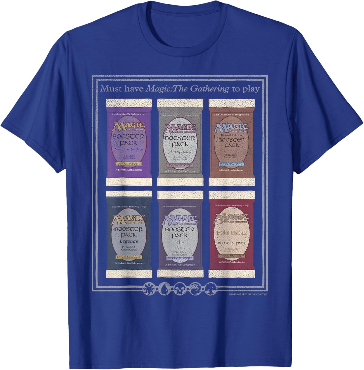 Magic: The Gathering Card Packs T-Shirt - T-Shirt | Royal