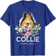 Rough Collie Shirt Gifts Dog Mom T-Shirt - T-Shirt | Royal