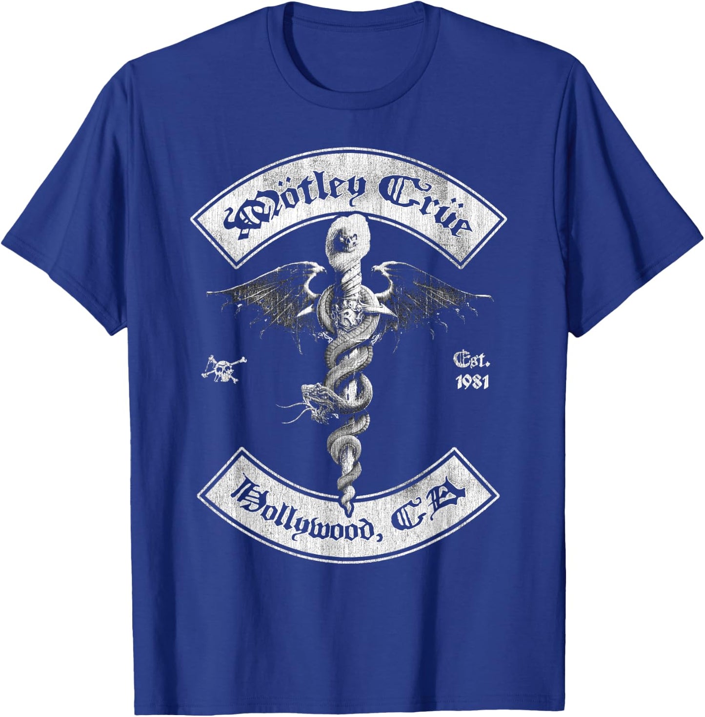 Mötley Crüe - Feelgood Hollywood '81 T-Shirt - T-Shirt | Royal
