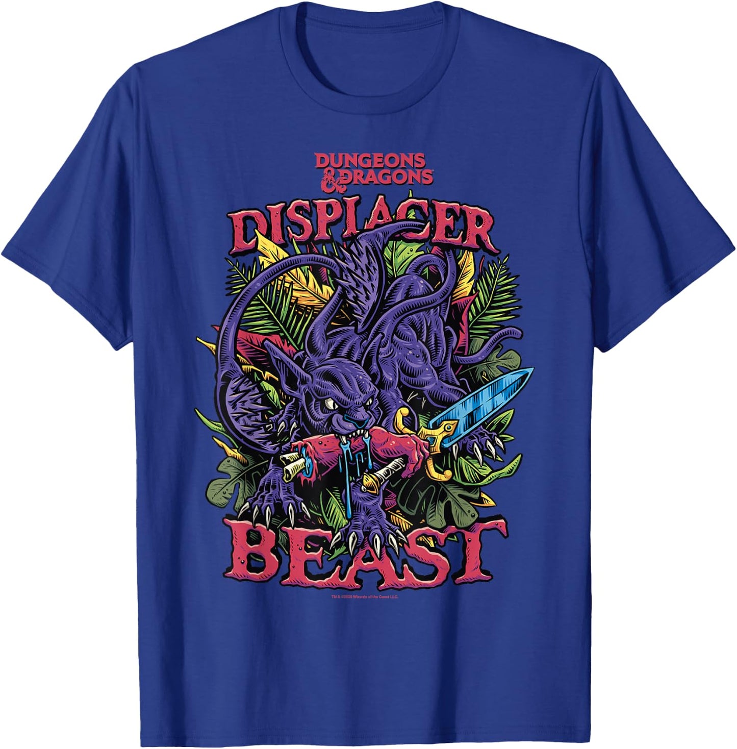 Dungeons & Dragons Displacer Beast T-Shirt - T-Shirt | Royal