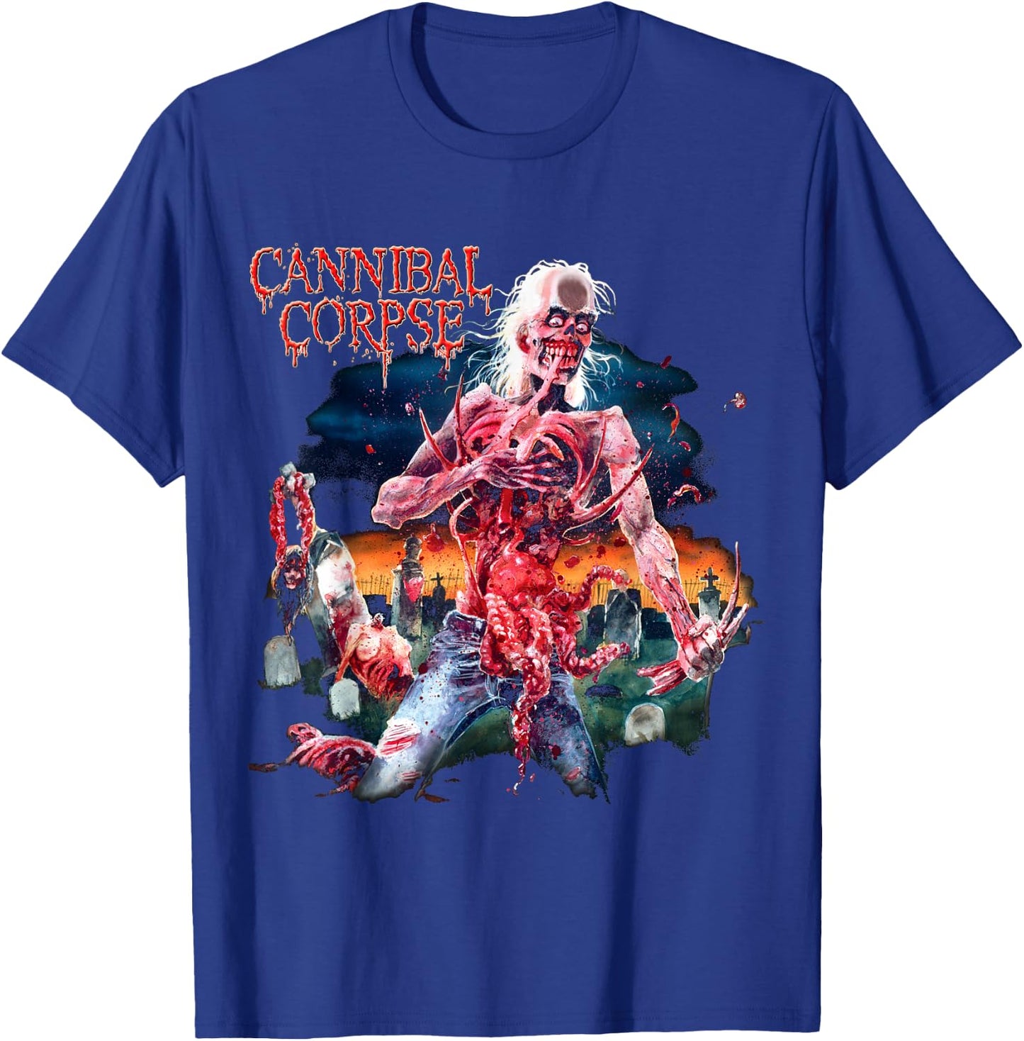 Cannibal Corpse - Official Merchandise - Eaten Back to Life T-Shirt - T-Shirt | Royal