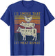 I'd Smoke That Eat Meat Repeat Funny Barbeque Grilling T-Shirt - T-Shirt | Royal