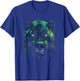 Panther with beautiful green eyes black panthers T-Shirt - T-Shirt | Royal