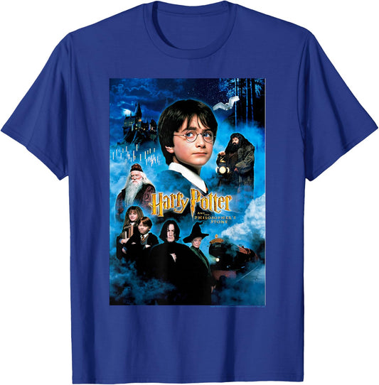 Harry Potter and The Philosopher's Stone Poster T-Shirt - T-Shirt | Royal