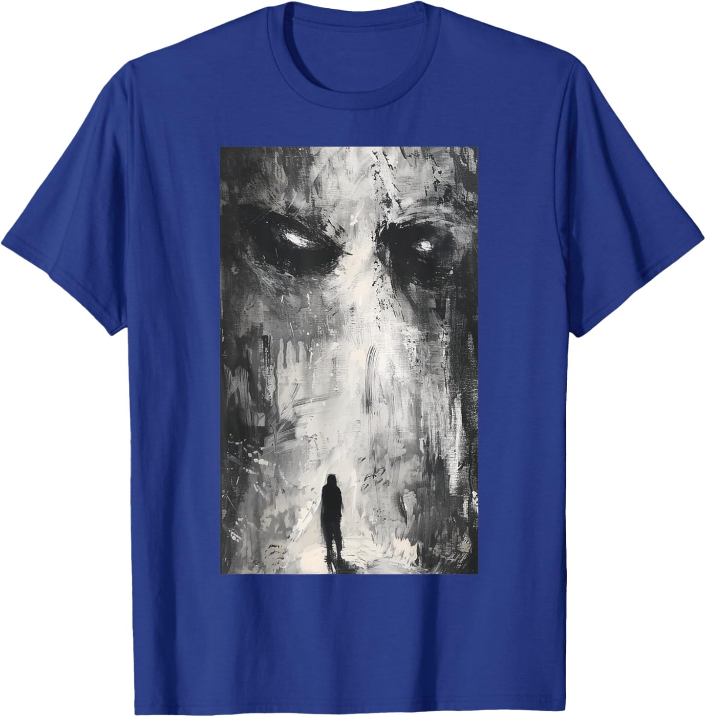 Dark Gothic Demon Path Horror Art Evil Grunge Goth Aesthetic , Small, Black T-Shirt - T-Shirt | Royal