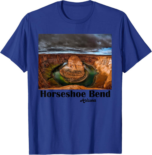 Historic Horseshoe Bend Souvenir Page Arizona Lake Powell T-Shirt - T-Shirt | Royal