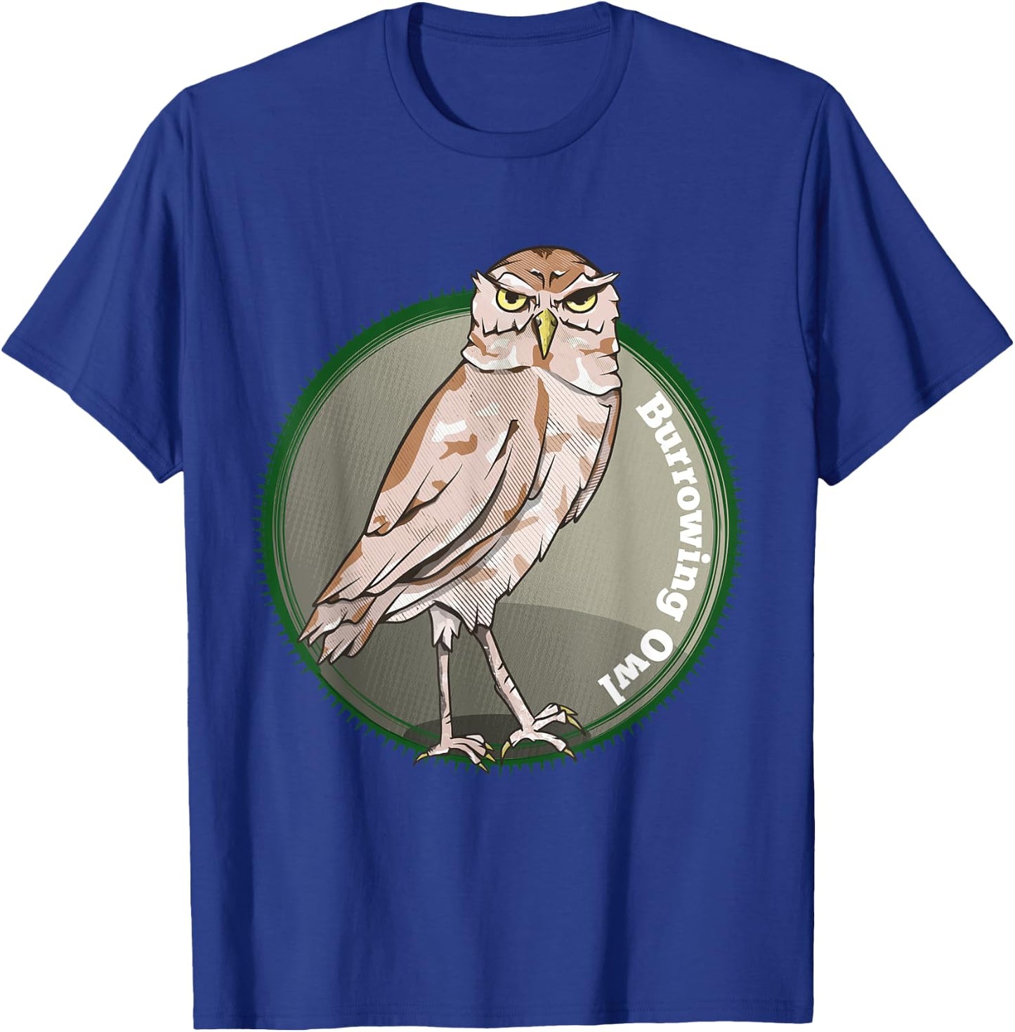 Burrowing Owl T-Shirt - T-Shirt | Royal