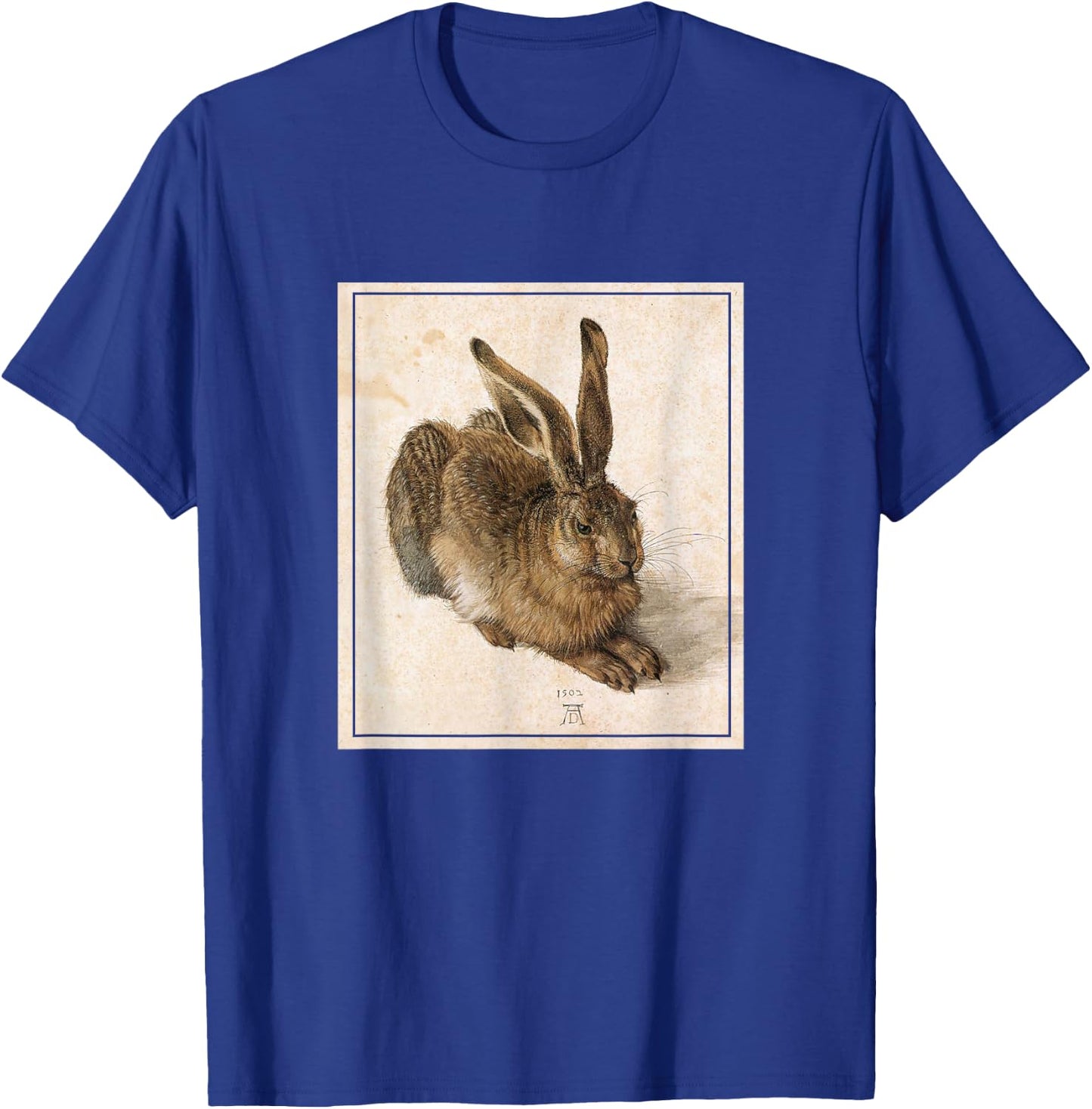 Brown Hhare (1502) Albrecht Dürer Drawing Watercolour Rabbit T-Shirt - T-Shirt | Royal