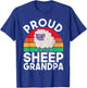 Proud Sheep Grandpa Sheep T-Shirt - T-Shirt | Royal