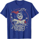 DC Comics Harley Quinn Dark Portrait Small T-Shirt - T-Shirt | Royal