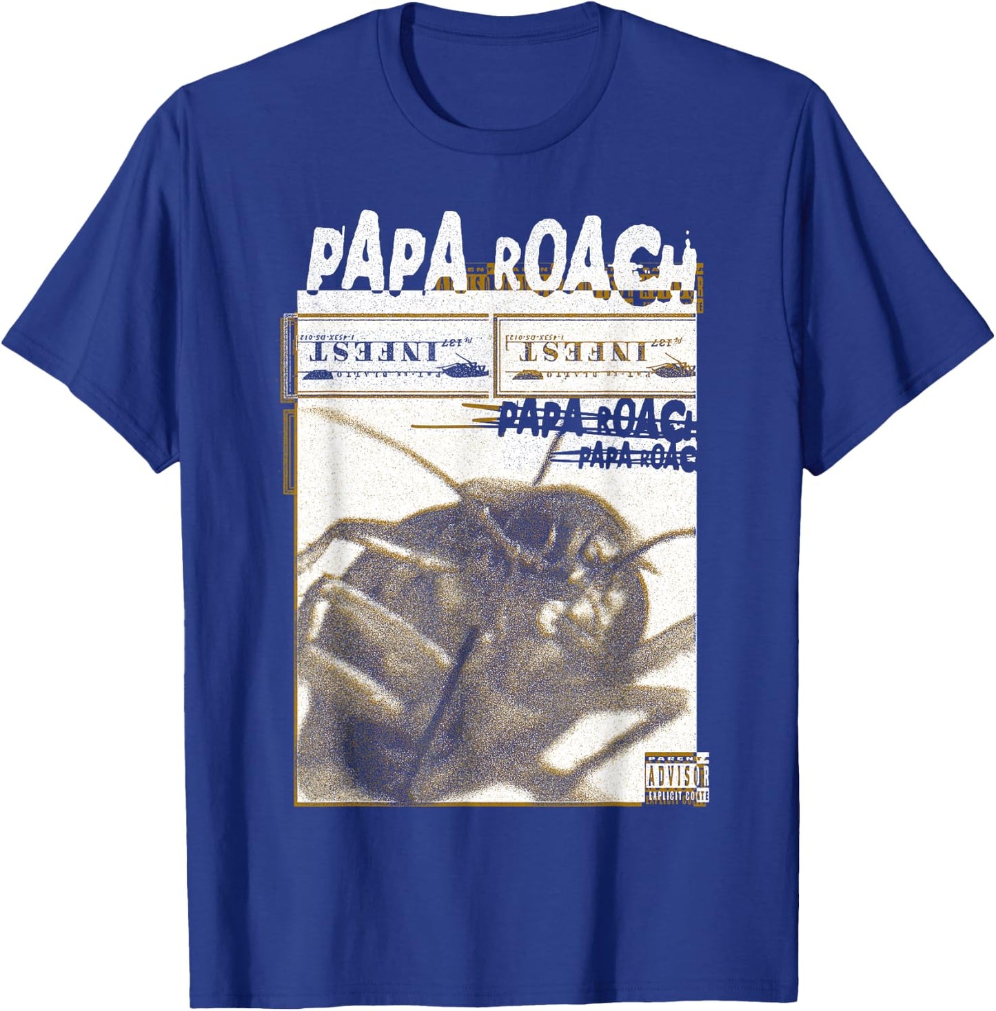 Papa Roach - Official Merchandise - Infest Photo T-Shirt - T-Shirt | Royal