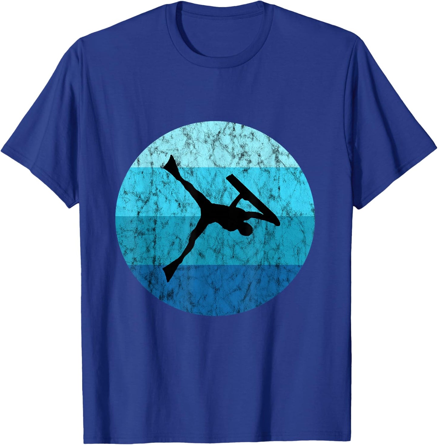 Bodyboard Surfer Retro Vintage Ocean Water Sport Bodyboarder T-Shirt - T-Shirt | Royal