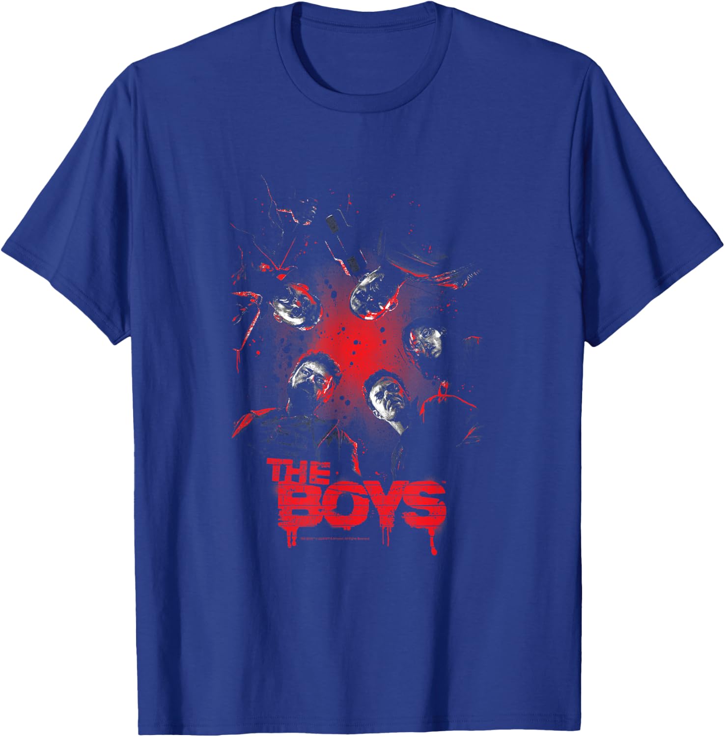 The Boys The Boys Group Photo Small T-Shirt - T-Shirt | Royal