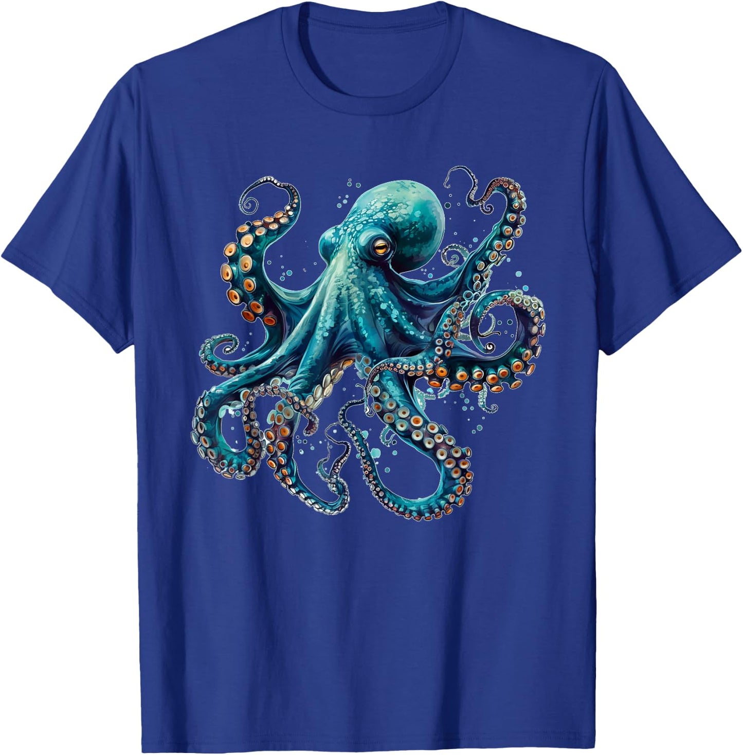 Cool blue octopus T-Shirt - T-Shirt | Royal