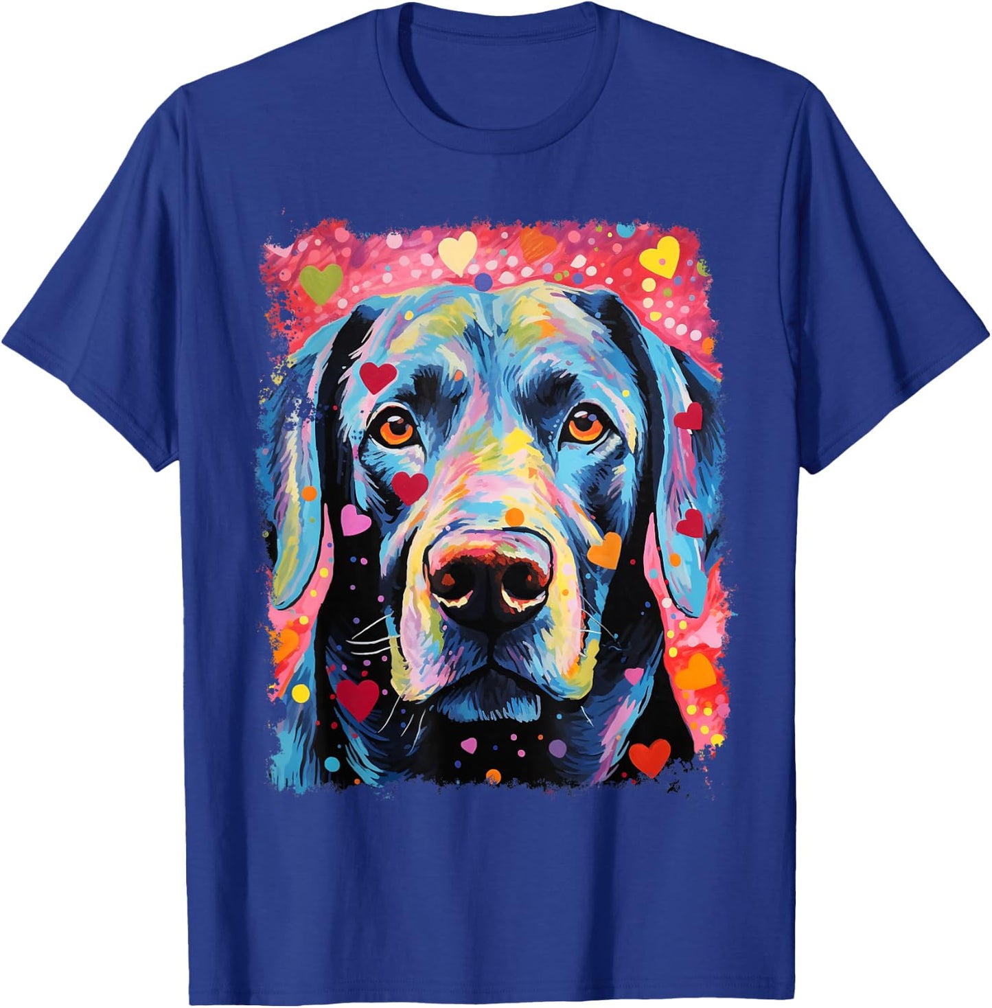 Labrador Retriever Valentine's Day T-Shirt - T-Shirt | Royal
