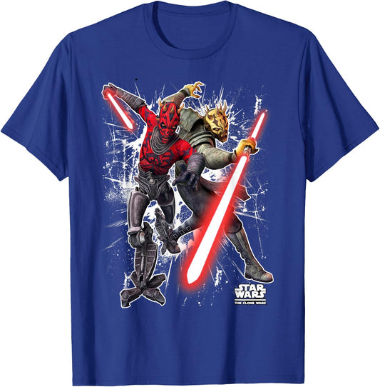 Star Wars: The Clone Wars Darth Maul & Savage Opress T-Shirt - T-Shirt | Royal