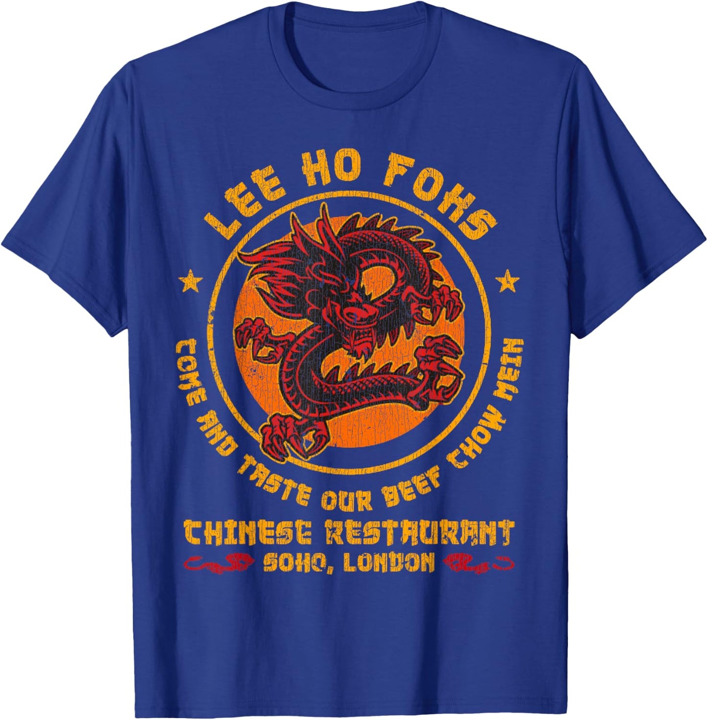 Vintage Lee Ho Fooks Chinese Restaurant T-Shirt - T-Shirt | Royal