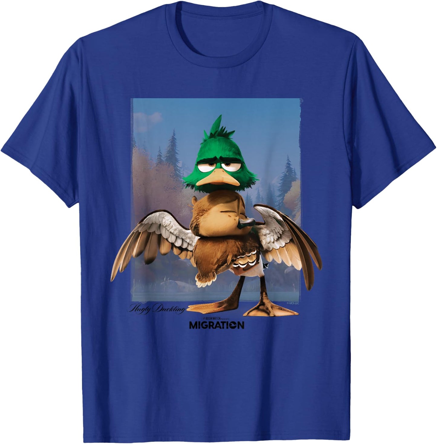 Migration Hug T-Shirt - T-Shirt | Royal