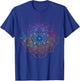 Sacred Geometry Metatron Cube Colorful Spiritual Yoga T-Shirt - T-Shirt | Royal