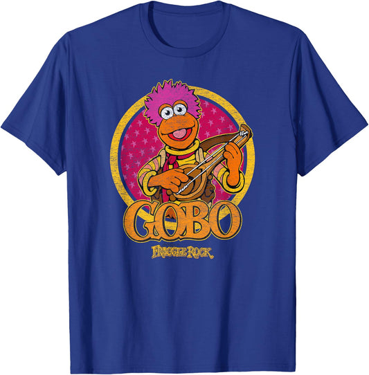 Fraggle Rock Gobo Circle T-Shirt - T-Shirt | Royal