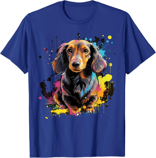 Cute Dachshund T-Shirt - T-Shirt | Royal