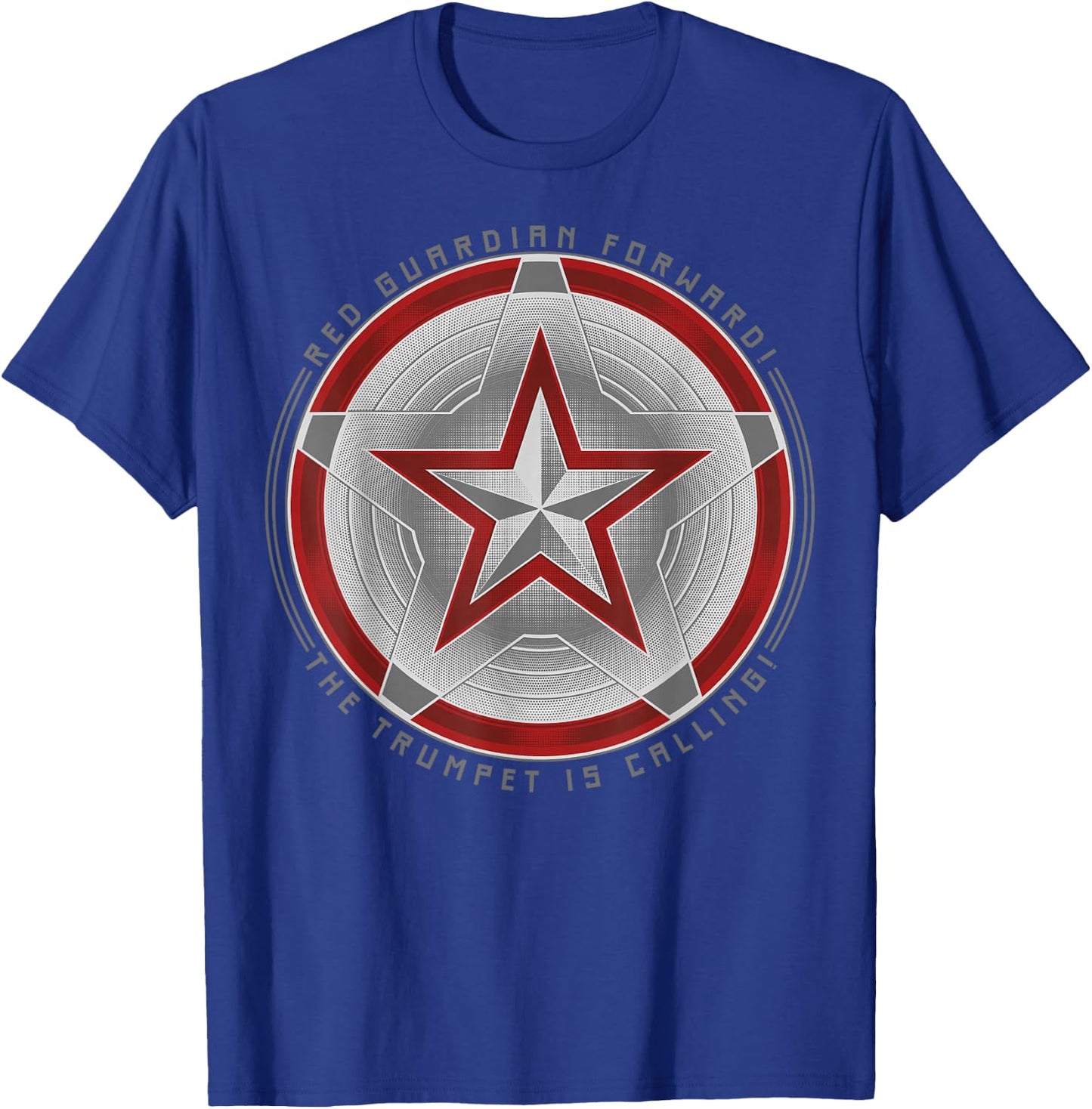 Marvel Black Widow Red Guardian Forward Shield T-Shirt - T-Shirt | Royal