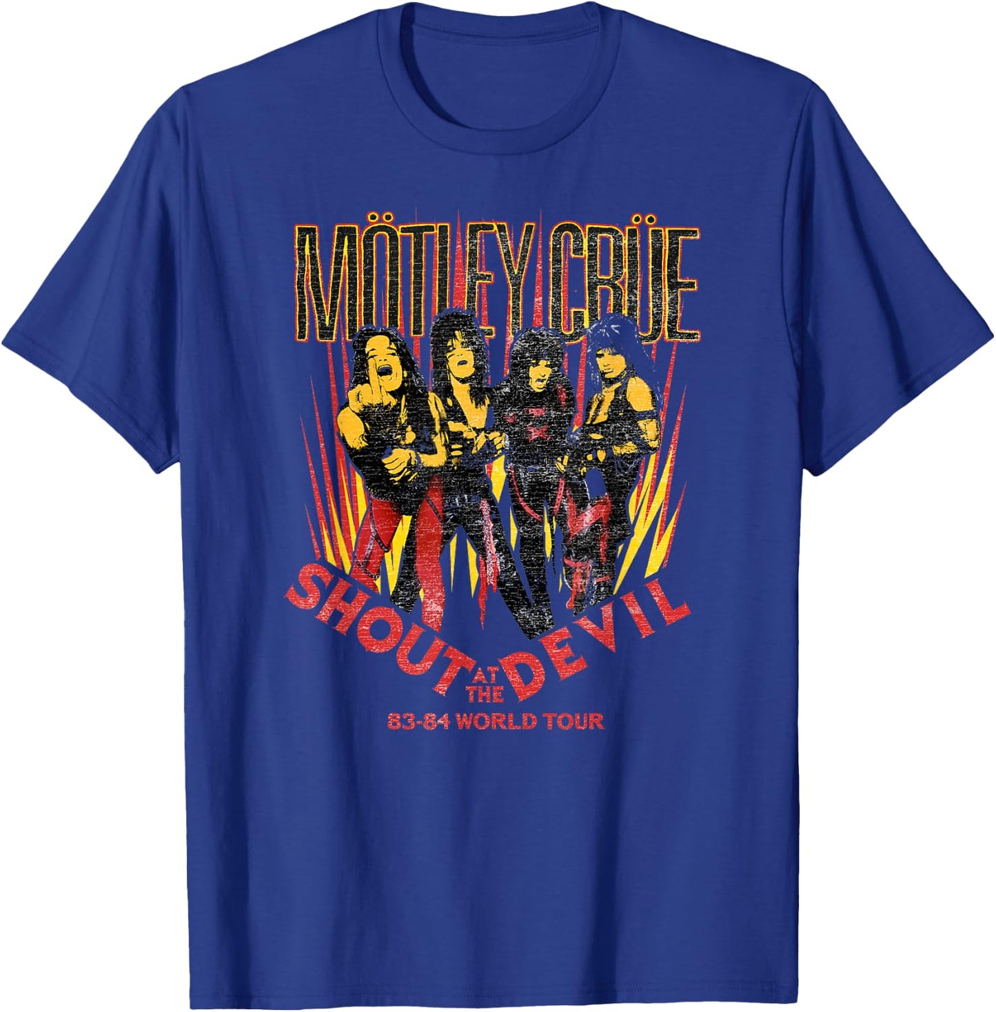 Mötley Crüe - Shout At The Devil Tour 83 T-Shirt - T-Shirt | Royal