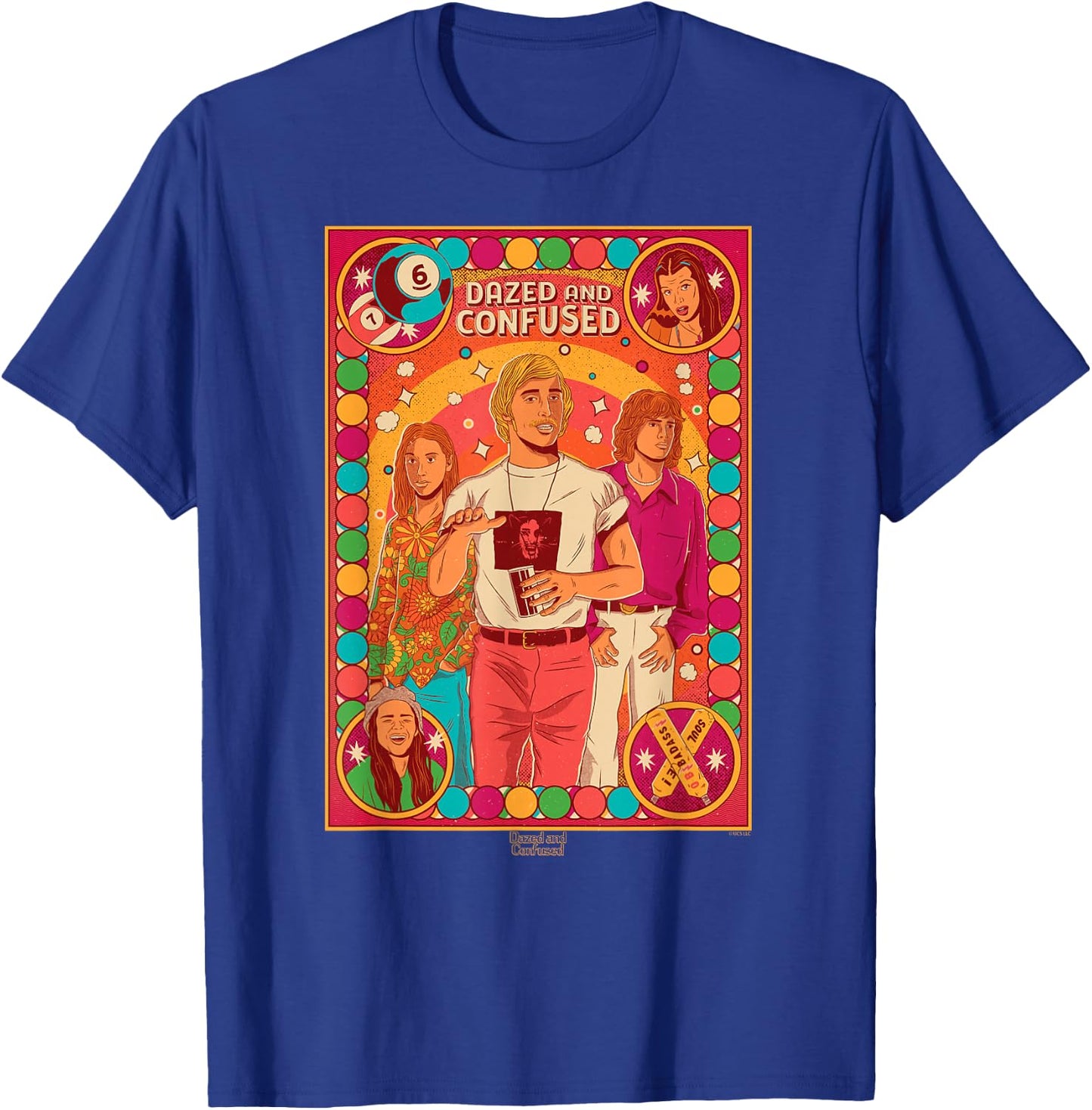 Dazed and Confused Pop Poster T-Shirt - T-Shirt | Royal