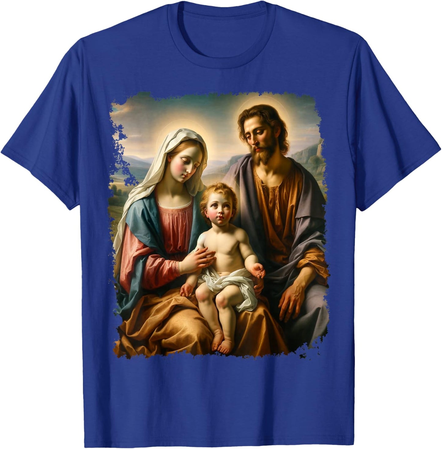 I Love Jesus Christ Mary Joseph T-Shirt - T-Shirt | Royal